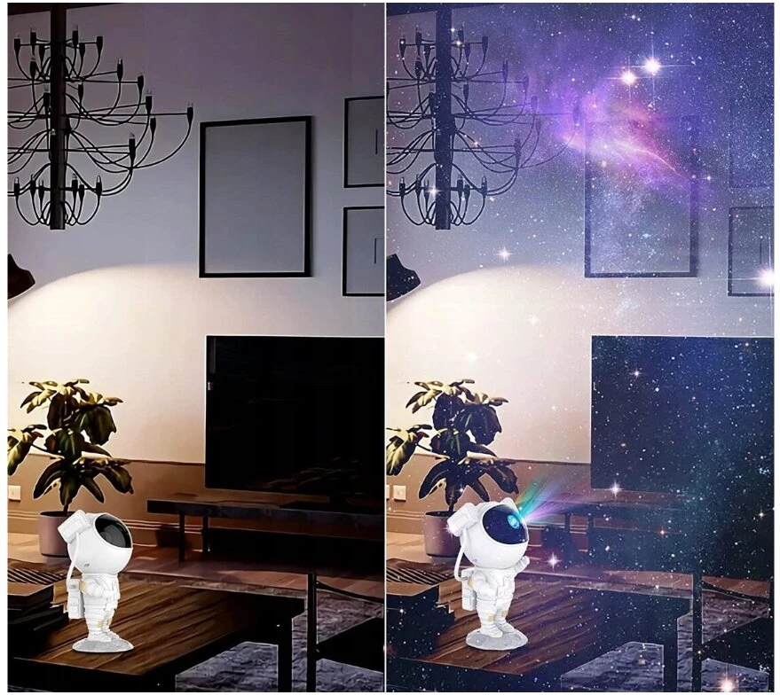Projektorius Astronautas, baltas