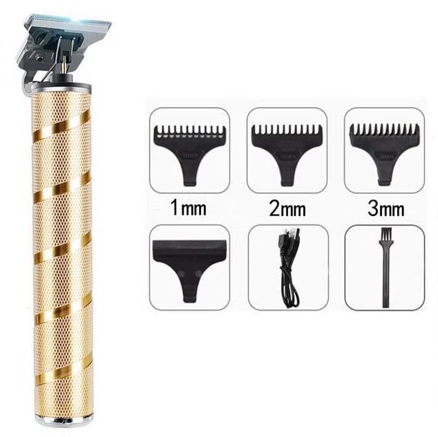 Barzdakirpė, Plaukų kirpimo mašinėlė Xpreen Hair Trimmer, spalva: auksinė aprašymas - Prekės nuotrauka