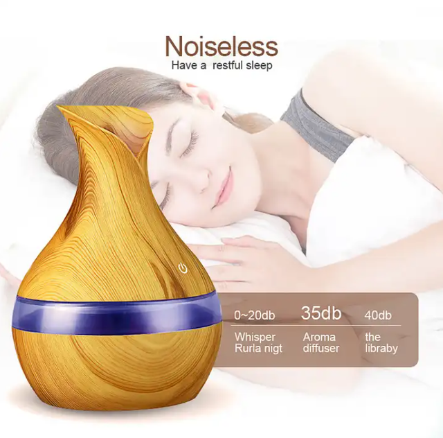 Kvapų difuzorius-oro drėkintuvas su pultu D852, 300 ml aprašymas - Prekės nuotrauka