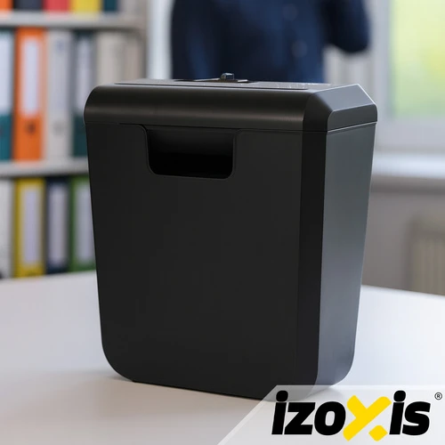 Dokumentų smulkintuvas, juodas, 10 l