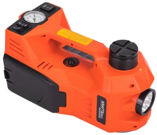 Kraftdele Domkratas automobilinis elektrohidraulinis+kompresorius 5T, 12V Kraft &amp; Dele