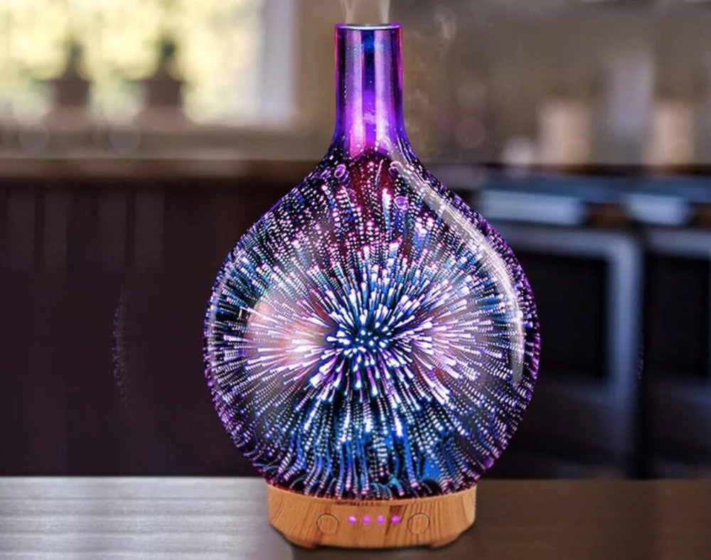 Drėkintuvas Modernus ultragarsinis aromaterapinis difuzorius, 12 W