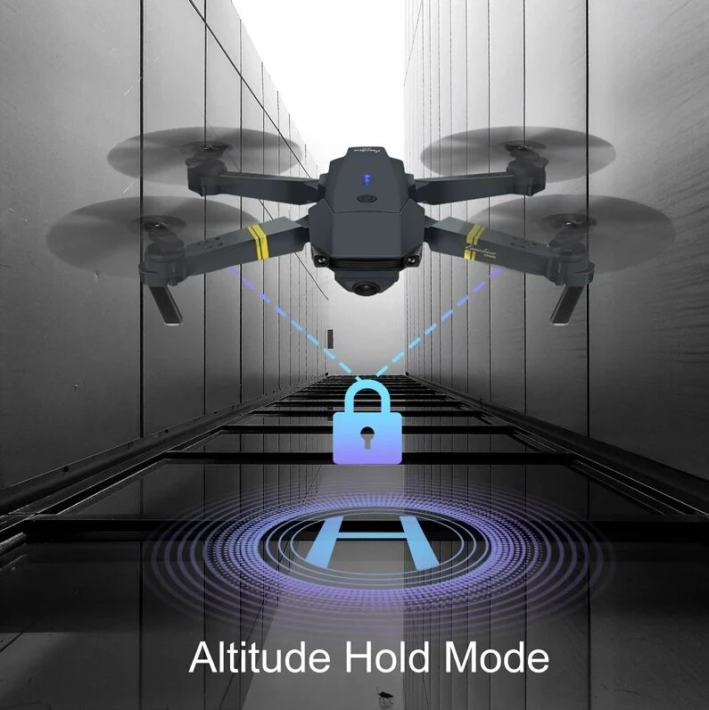 Dronas su kamera 4K WiFi