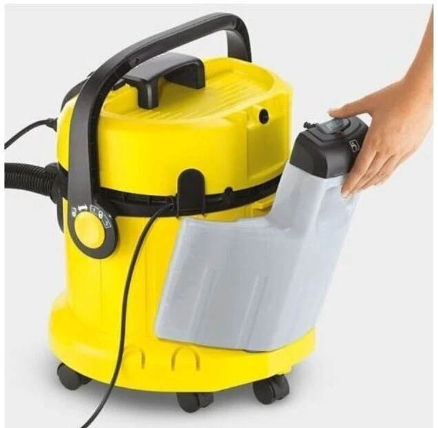 Dulkių siurblys Šlapio ir Sauso valymo dulkių siurblys, Plaunamasis dulkių siurblys 2400W BX-3232, spalva: geltona