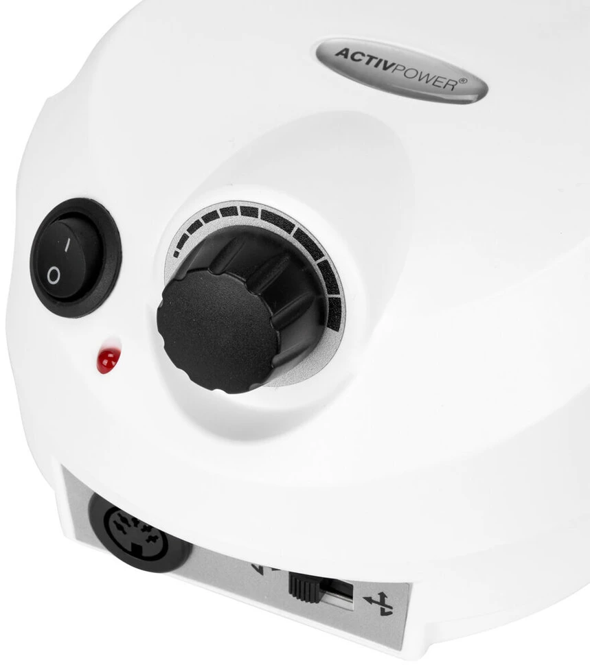 Activeshop Profesionali nagų freza Activ Power J202, 65W, baltos spalvos