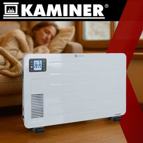 Elektrinis konvektorinis šildytuvas radiatorius, 2300 W, baltas 26402