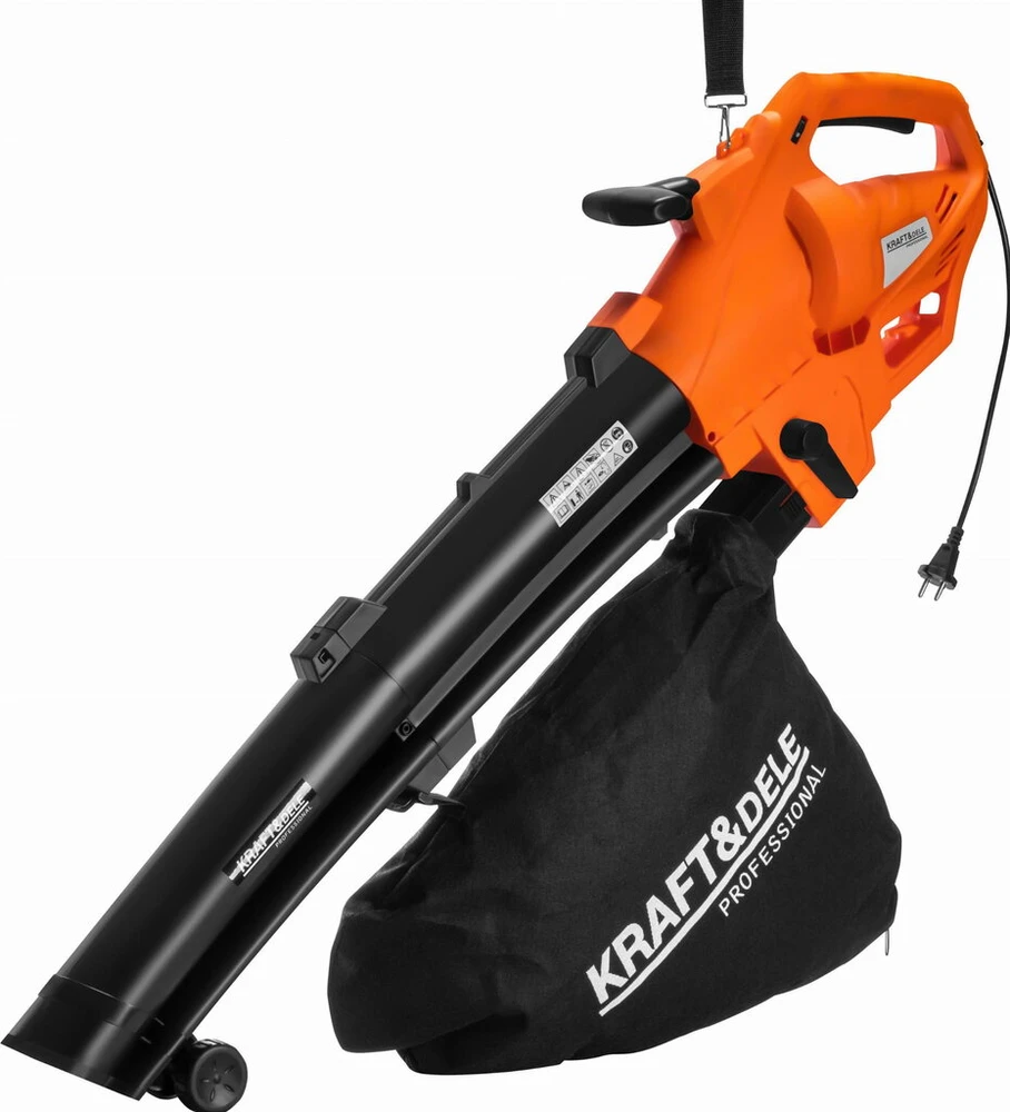 Kraftdele Elektrinis lapų pūstuvas / siurblys - smulkintuvas KD5197, 3600 W Kraft &amp; Dele