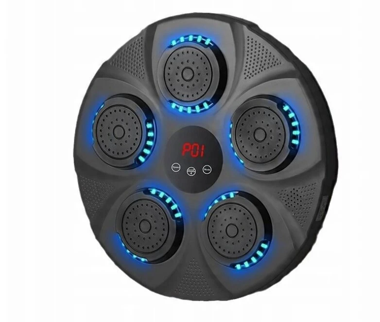 Išmanusis muzikinis bokso aparatas su LED šviesa elektroninis bokso taikinys su bokso pirštinėmis vaikams / suaugusiems, HP GS-3