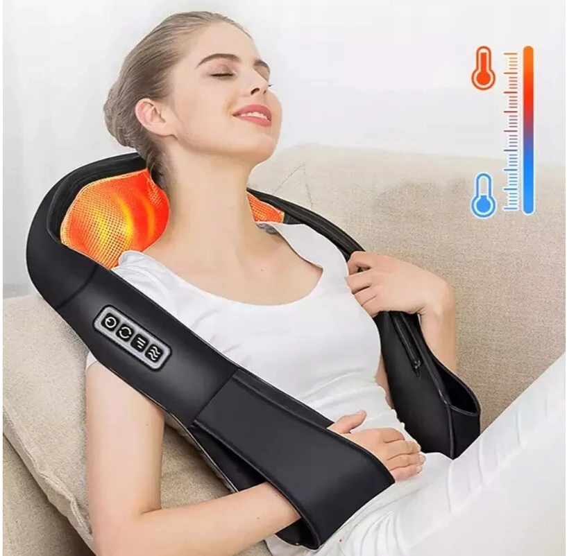 Elektrinis masažuoklis Fascialinis masažuoklis HP-GS A3 Vibro kaklo masažuoklis Shiatsu Pro 24W