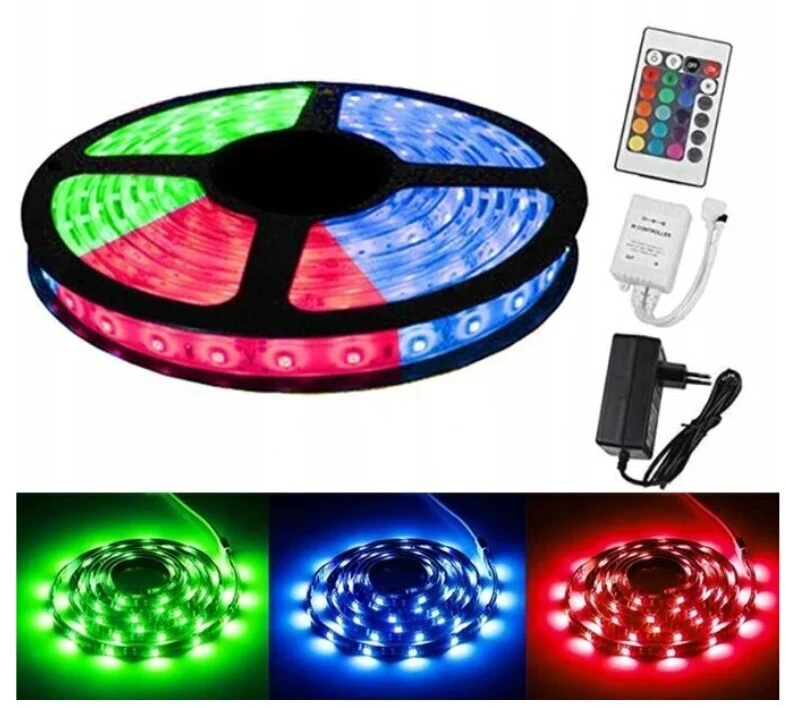 LED juosta, 5 m.