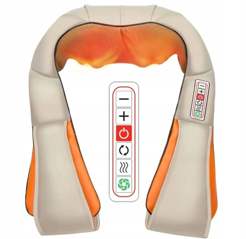 Elektrinis masažuoklis Fascialinis masažuoklis Vibro kaklo masažuoklis Shiatsu Pro 24W