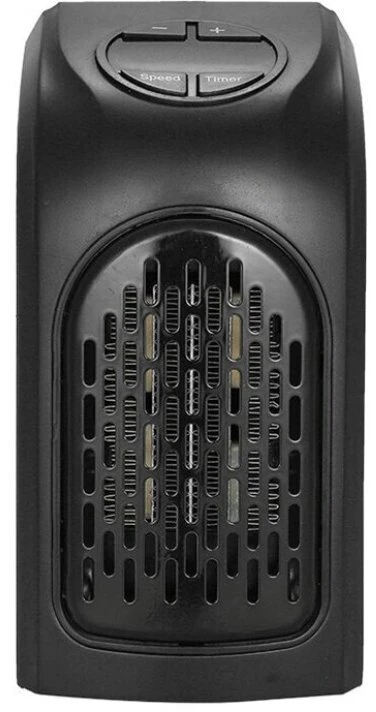 Mini elektrinis šildytuvas, 400 W, spalva: juoda