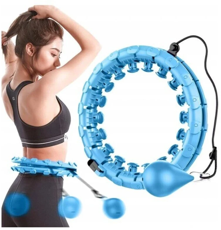 Gimnastikos lankas LL-01 Hula Hoop 50-140 cm