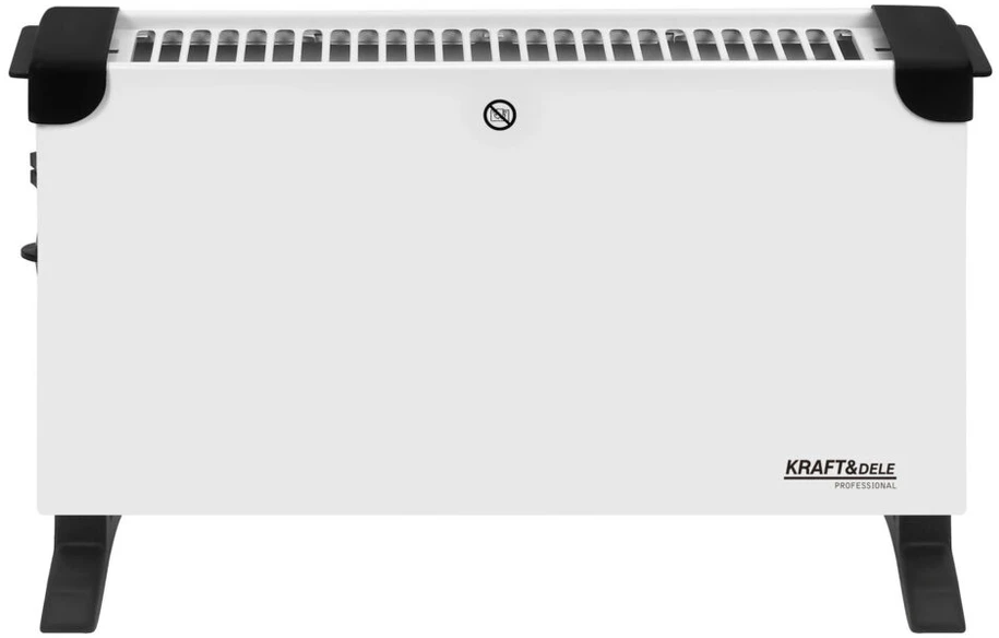 Konvektorinis šildytuvas KRAFT&amp;DELE KD6516, 2000 W, su termostatu, spalva: balta