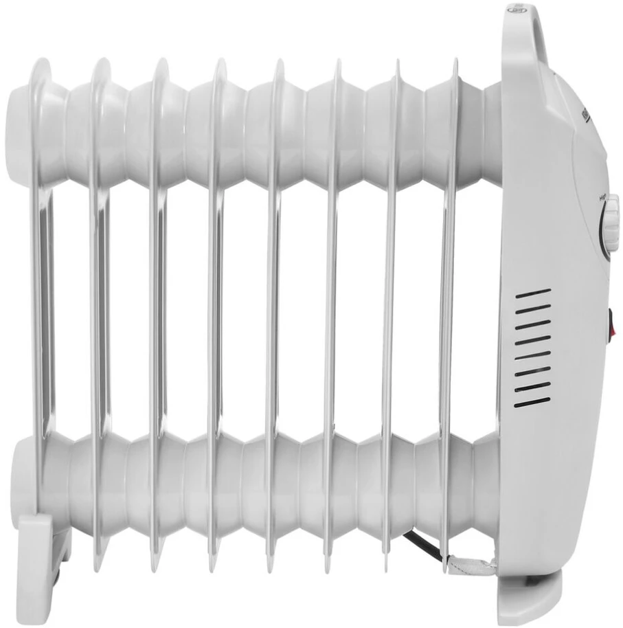 Tepalinis radiatorius KRAFT&amp;DELE KD6510, 1000 W, 9 sekcijų, spalva: balta