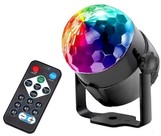 Fusion Accessories Fusion V2 disko lempa su nuotolinio valdymo pulteliu