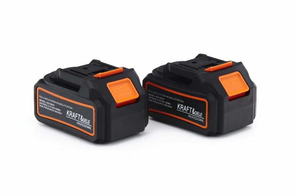 Grandininis pjūklas akumuliatorinis, 1300W, 21V + 2 baterijos Kraft &amp; Dele