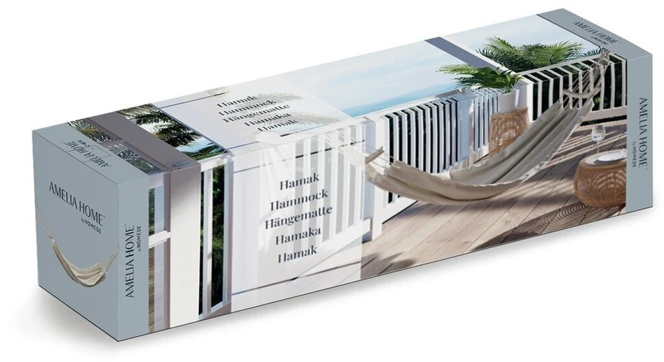 AmeliaHome Mėlynas hamakas 240x80 cm