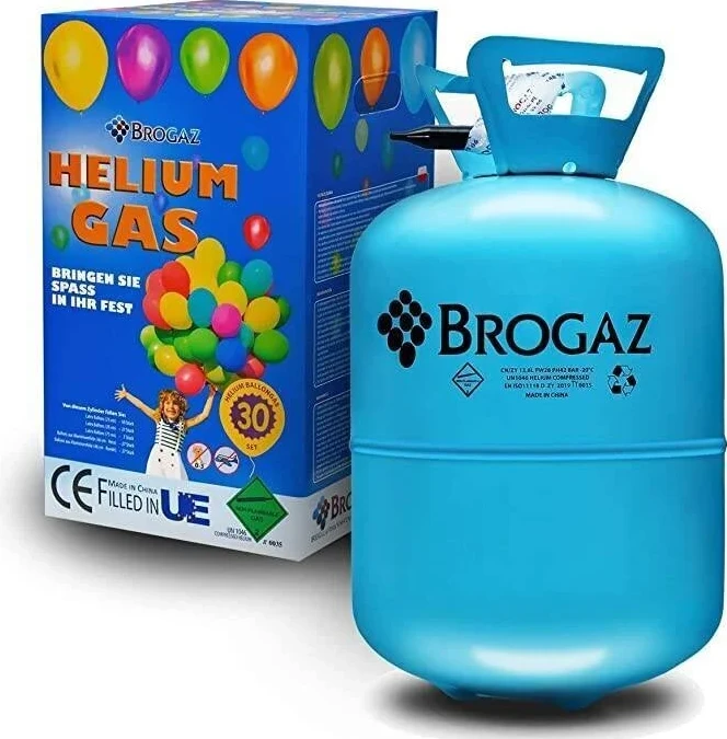 Party Deco Helio butelis 30 balionų mėtų