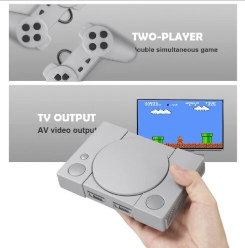 Žaidimų konsolė TV žaidimų konsolė R13A, spalva: pilka