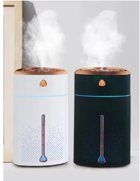 Daugiafunkcinis oro drėkintuvas, 1000 ml, 10 W, spalva: balta, žalia
