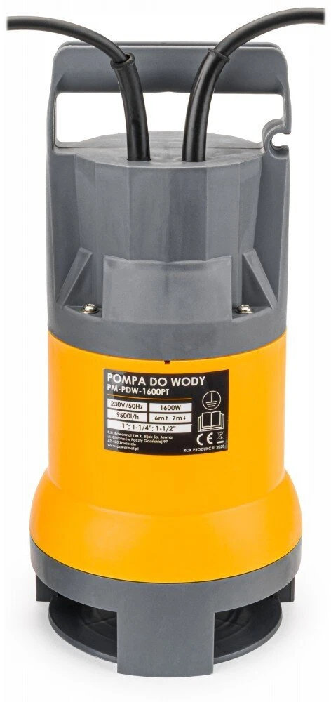 Powermat Drenažinis vandens siurblys 1600W, 230V