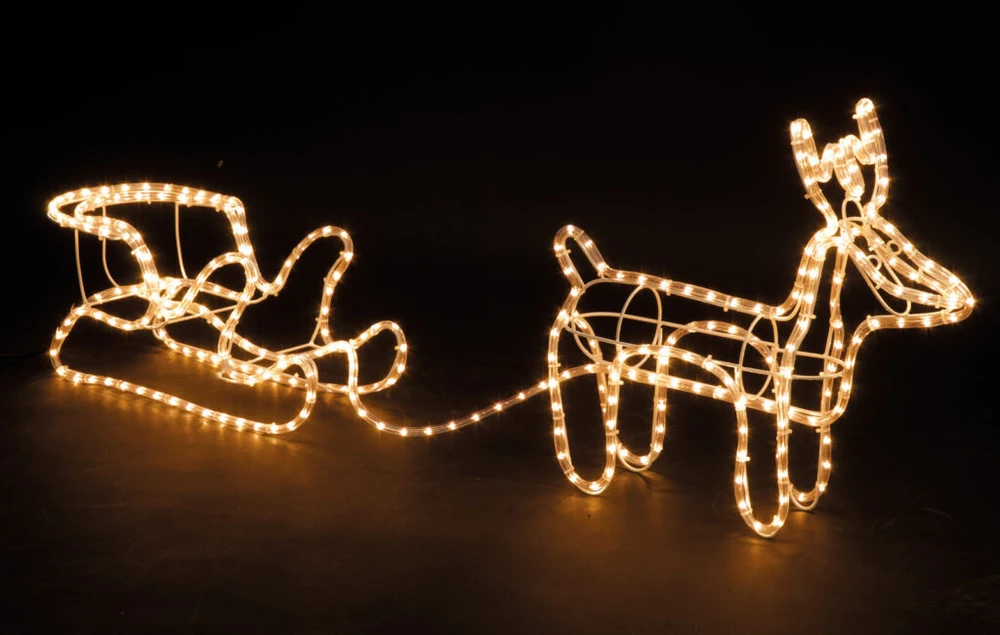 Christmas Decoration Kalėdinė šviečianti dekoracija Elniukas, 324 LED