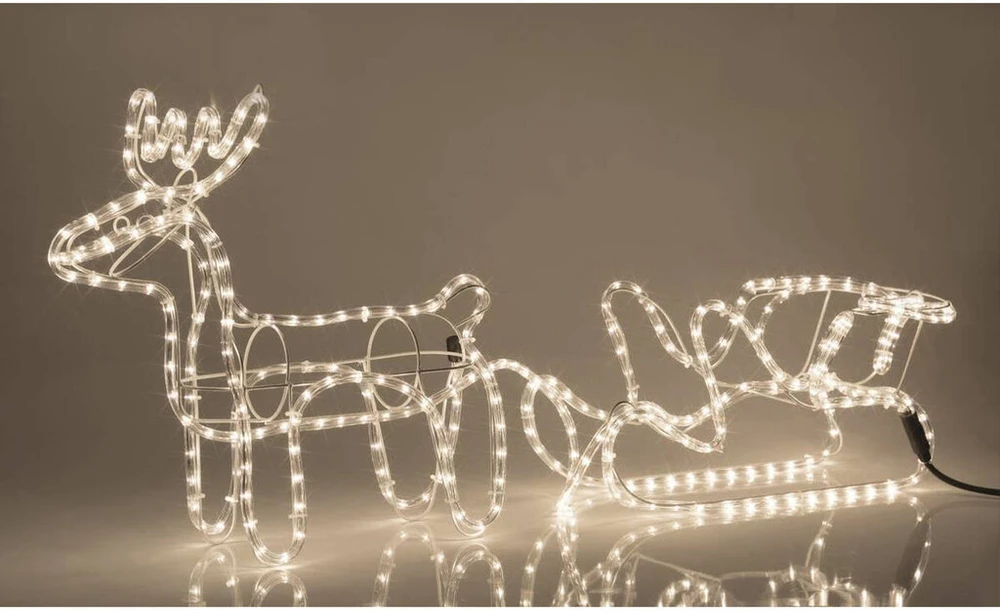 Christmas Decoration Kalėdinė šviečianti dekoracija Elniukas, 324 LED