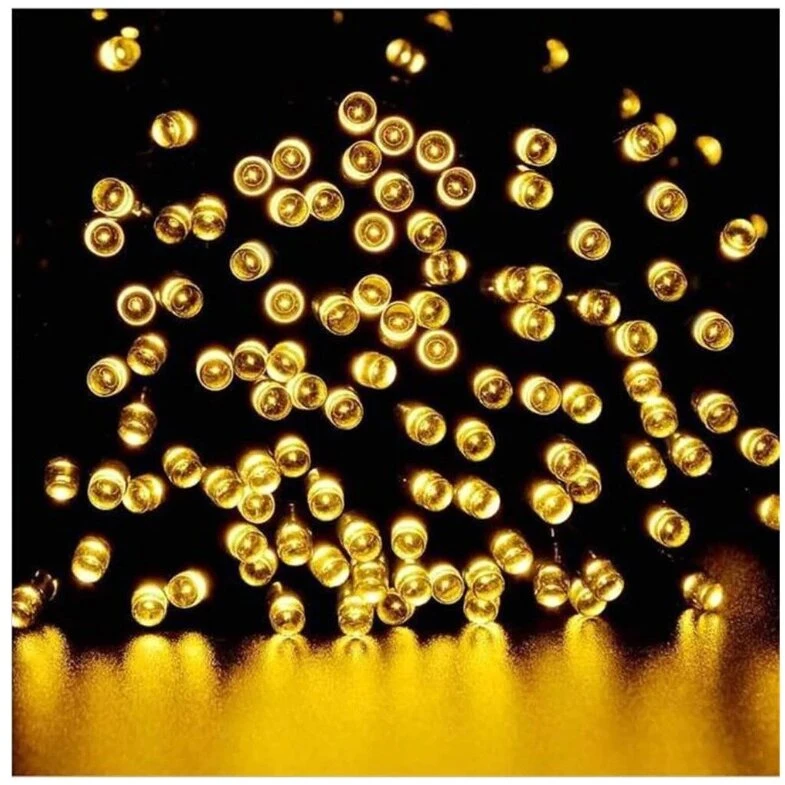 Kalėdinės lemputės 200 led Kalėdinė girlianda LED 200, 13.5 metrai Šiltai baltos spalvos
