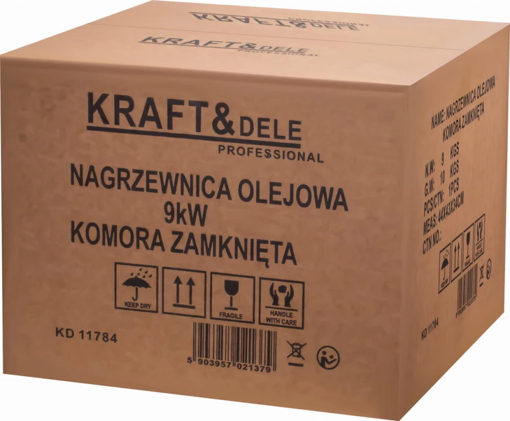 Kraft &amp; Dele Dyzelinis oro šildytuvas Kraft & Dele KD11784, 9kW 12/24/230V