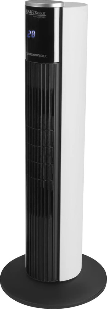 Kraftdele Kraft &amp; Dele 2000 W ventiliatorinis keraminis šildytuvas KD11788, su nuotolinio valdymo pultu, jutikliniu skydeliu ir LED ekranu, 20000 W