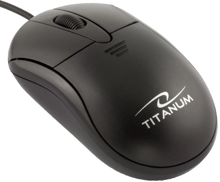 Titanum Laidinė pelė Esperanza TM107K, juoda