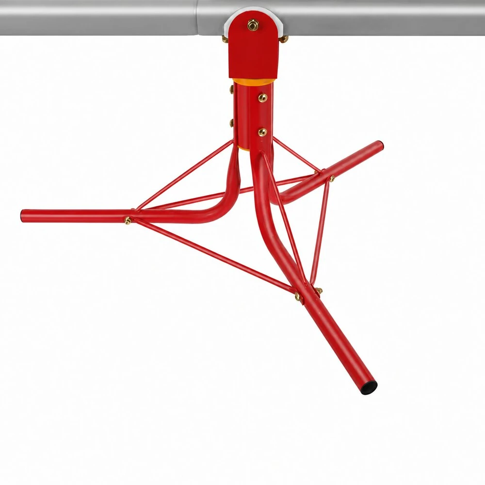 Lauko sodo sūpynės 2 viename, metalinės, 360° sukimasis, 75 kg apkrova
