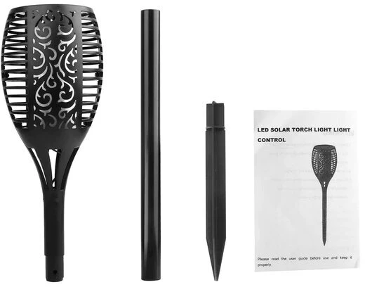 Lauko sodo žibintas, 50cm, 1vnt. Airi, spalva: juoda