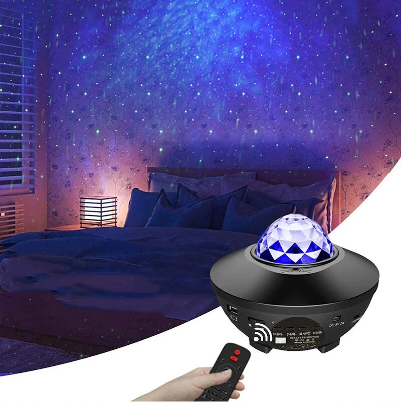 Lazerinis projektorius UFO Sphere DISCO Carnival + nuotolinio valdymo pultas + Bluetooth + garsiakalbis