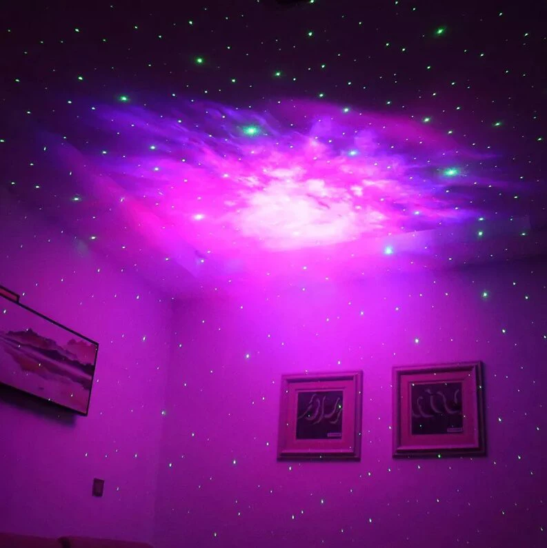 LED galaktikų ir žvaigždžių projektorius Astronautas