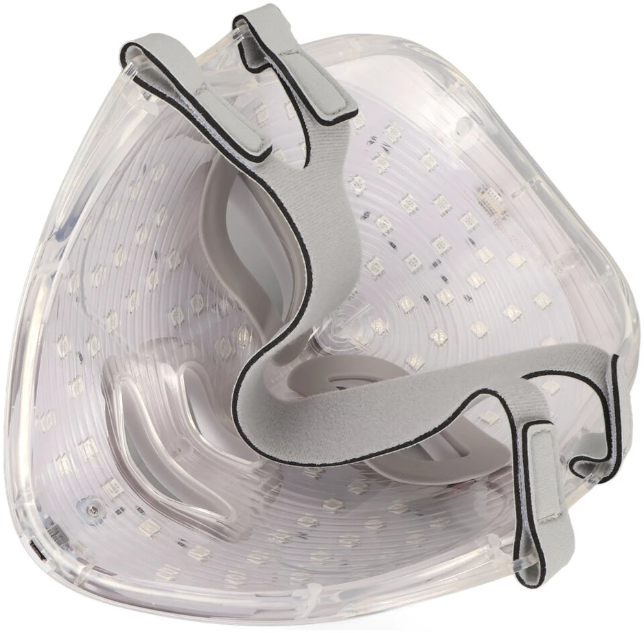 LED kaukė LED veido kaukė raudonai mėlyna