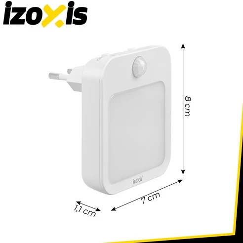 LED naktinių šviestuvų rinkinys Izoxis, 2 vnt.
