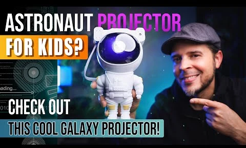 LED projektorius- Astronautas