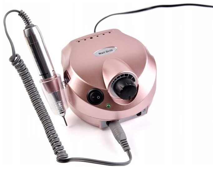 Manikiūro ir pedikiūro freza Lewer DM-202 Nail Drill, rožinės spalvos