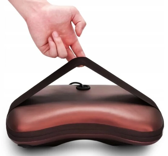 Masažininė pagalvė Masažinė pagalvė infraraudonųjų spindulių tinkanti naudoti automobilyje, šildanti