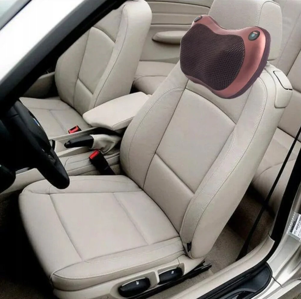 Masažininė pagalvė Universali masažuojanti pagalvė, tinkanti automobiliui