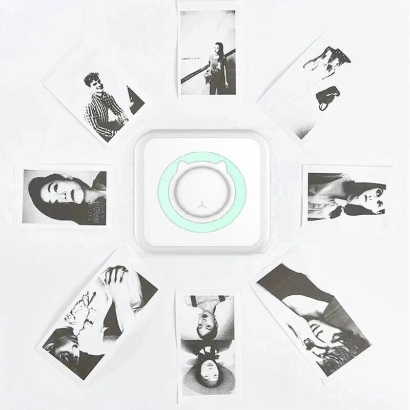 Mini spausdintuvas Nešiojamas mini spausdintuvas su Bluetooth jungtimi