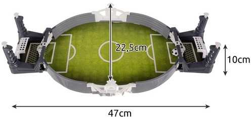 Mini stalo futbolas, 47 x 10 x 22.5 cmlas, 47 x 10 x 22.5 cm
