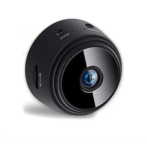 Mini WIFI vaizdo stebėjimo kamera HD, juodas