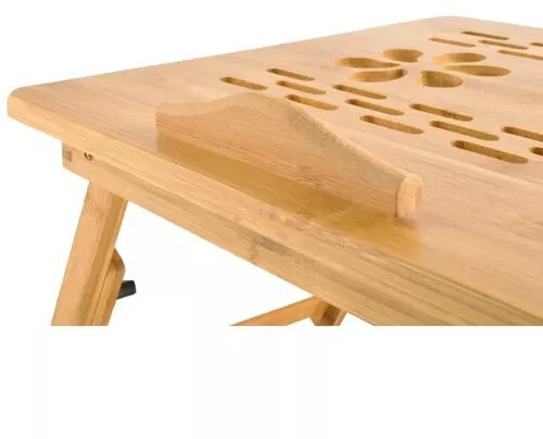 Nešiojamojo kompiuterio staliukas rudas