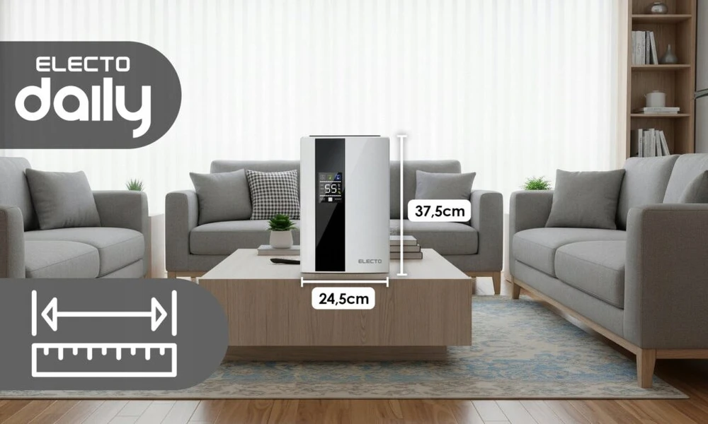 Oro sausintuvas Electo Dehumidifier, spalva: balta