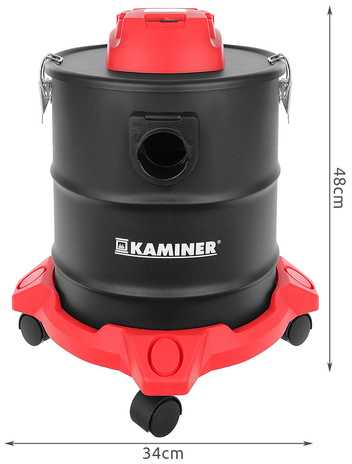 Pelenų siurblys, 1600 W, 20L