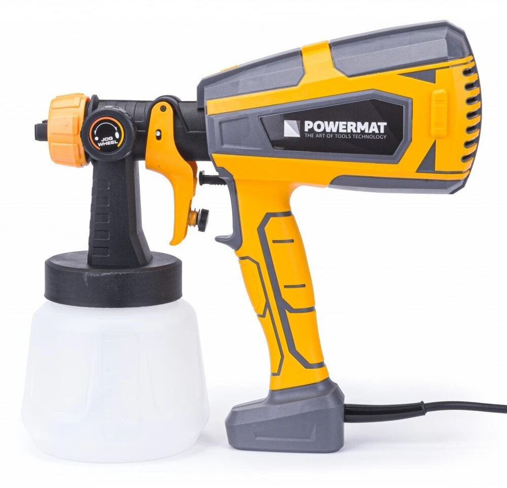 Elektrinis dažų purkštuvas PowerMat 600W, PM-PDM-600T