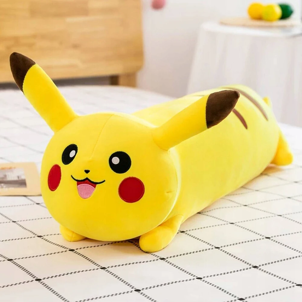 Pliušinė pagalvėlė - žaislas Pokemon Pikachu, 70 cm